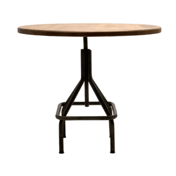 Mesa H305 R - Pie negro